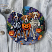 Grosses Schweizer Bergtrick-oder-Treating Hallowee Button (Beispiel)