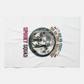 Großes Schwester Halloween-Shirt für ihre erste gr Geschirrtuch
