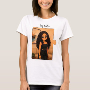 Großes-Schwester-Shirt Süße passende Familien-Ge T-Shirt