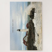 Großes Seas Portland Head Leuchtturm Puzzle (Vertikal)