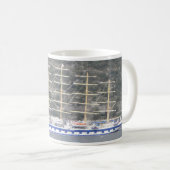 großes Segelboot Kaffeetasse (VorderseiteRechts)