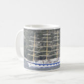 großes Segelboot Kaffeetasse (Vorderseite Links)