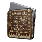 Grosses Set heraldischer Elemente. Laptopschutzhülle (Vorderseite Links)