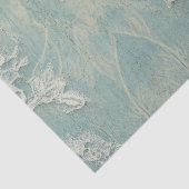 Grosses Shabby Chic Rosa Flamingo Blumendekoupage Seidenpapier (Ausschnitt)