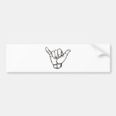 GROSSES SHAKA AUTOAUFKLEBER (Vorne)