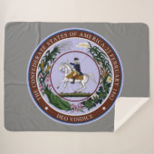 GROSSES SIEGEL der KONFÖDERATION Sherpadecke (Vorderseite (Horizontal))