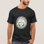Grosses Siegel der navajo Nation| navajo Nation T-Shirt (Vorderseite)