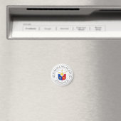 Grosses Siegel der Republik der Philippinen Magnet (In Situ (Geschirrspüler))