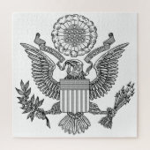 Grosses Siegel der USA (USA) Puzzle (Vertikal)