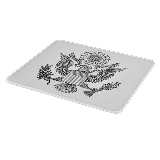 Grosses Siegel der USA (USA) Schneidebrett (Ecke)