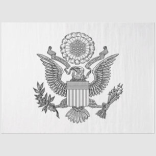 Grosses Siegel der USA (USA) Seidenpapier