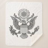 Grosses Siegel der USA (USA) Sherpadecke (Vorderseite)