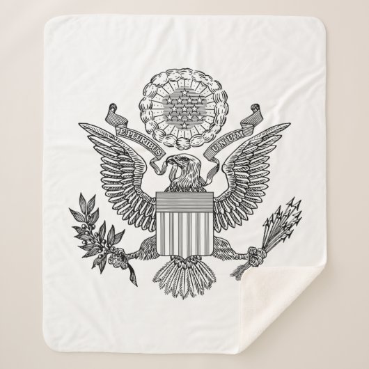 Grosses Siegel der USA (USA) Sherpadecke (Vorderseite)