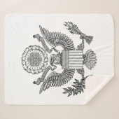 Grosses Siegel der USA (USA) Sherpadecke (Vorderseite (Horizontal))