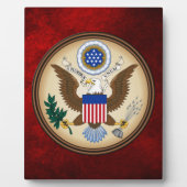 GROSSES SIEGEL DER VEREINIGTEN STAATEN FOTOPLATTE (Vorderseite)