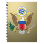 Großes Siegel der Vereinigten Staaten Notizblock (Vorderseite)