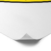 Großes Siegel des Lipan-Apache-Stammes-Poster Poster (Ecke)