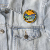 Grosses Siegel des Staat von Montana Button (Beispiel)