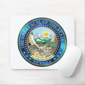 Grosses Siegel des Staat von Nevada Mousepad (Mit Mouse)
