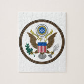 Großes Siegel Vereinigter Staaten Puzzle (Vertikal)