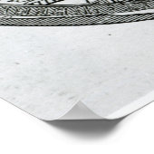 Großes Siegel von James I Poster (Ecke)