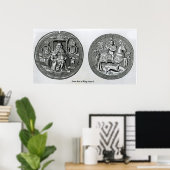 Großes Siegel von James I Poster (Heimbüro)