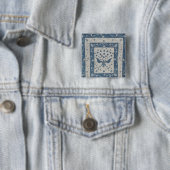 Großes Siegel von Staat-Steppdecke Button (Beispiel)