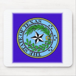 Großes Siegel von Texas Mousepad