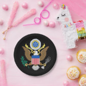 Großes Siegel von Vereinigten Staaten Pappteller (Party)