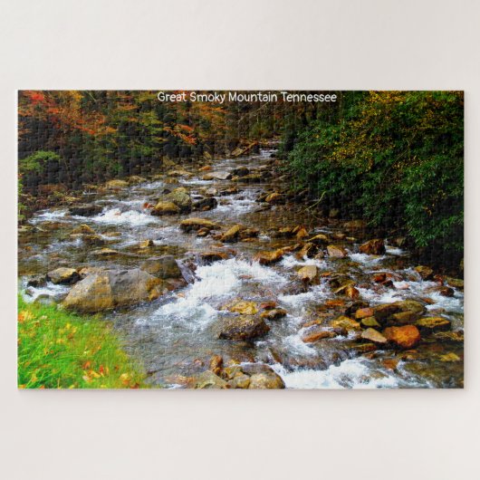 Grosses Smoky Mountain Tennessee Jigsaw Puzzle (Horizontal)