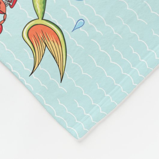 Grosses SoCal Fleece-Blanket Fleecedecke (Ecke)