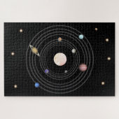 Grosses Solarsystem Puzzle (Horizontal)