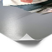 Großes Sonnenlicht mit Babys Fotodruck (Ecke)