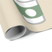 Grosses Sonnenschutzpapier Geschenkpapier (Rolleneckpunkt)