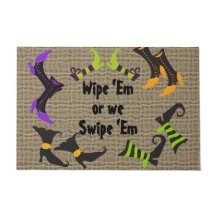 Grosses sonniges Halloween Doormat