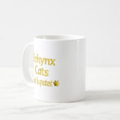 Großes Sphynx Kaffeetasse (Vorderseite Links)