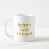 Großes Sphynx Kaffeetasse (Links)
