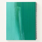 Grosses SpiralNotebook im Bermuda Showdesign Notizblock (Rückseite)