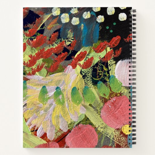 Großes SpiralNotebook Notizblock (Rückseite)