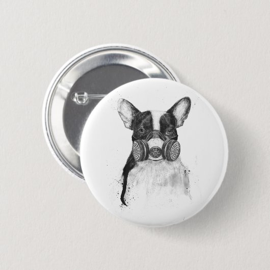 Großes Stadtleben Button (Vorne & Hinten)