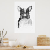 Großes Stadtleben Poster (Küche)