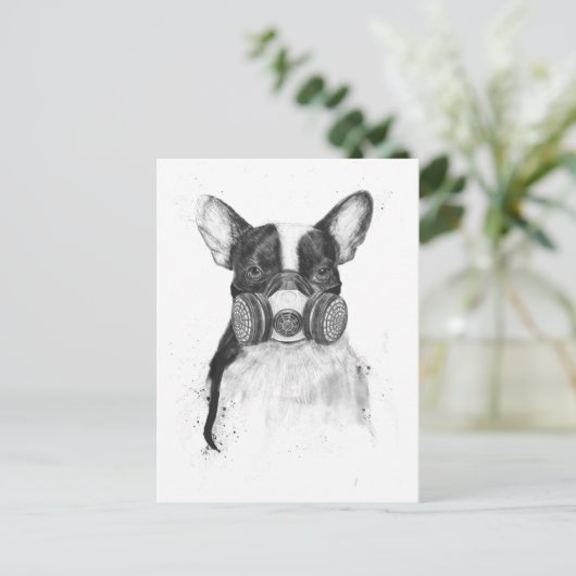 Großes Stadtleben Postkarte (Stehend Vorderseite)