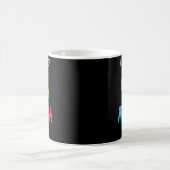 Großes Stück meines Herzens hat Autismus Neffe Bew Kaffeetasse (Mittel)