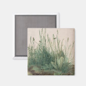 Grosses Stück Turf (von Albrecht Dürer) Magnet (Vorderseite/Rückseite)