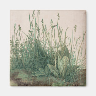 Grosses Stück Turf (von Albrecht Dürer) Magnet