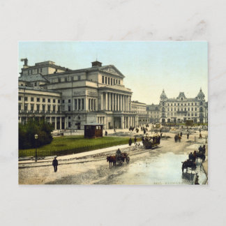 Großes Theater, Warschau Postkarte
