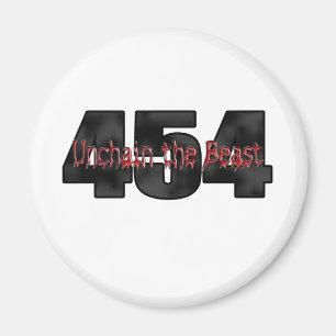 Großes Tier des Block-454 Magnet