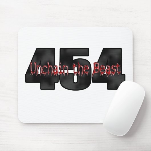 Großes Tier des Block-454 Mousepad (Mit Mouse)