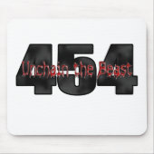 Großes Tier des Block-454 Mousepad (Vorne)