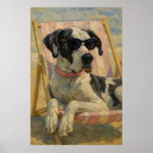 Großes Tor an der Beach Wall Art Poster Print (Vorne)